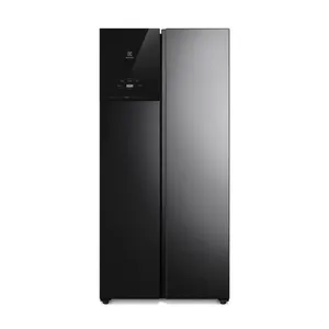 Geladeira Electrolux Inverter 431L Black Inox