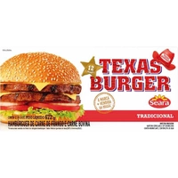 Hambúrguer Texas Burger Carne de Frango e Bovina