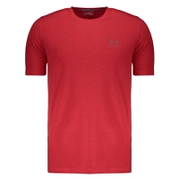 Camiseta Under Armour Charged Cotton Sportstyle Vermelha - R$ 50