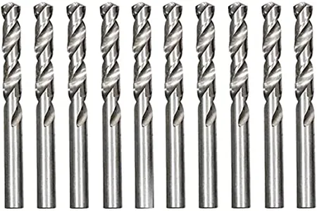 Mtx Broca De Aço Rapido Para Metal 1 5 Mm Polida 10 Pçs