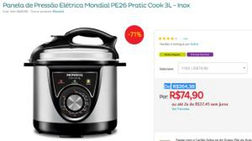 Panela de Pressão Elétrica