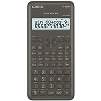 Casio CALCULADORA CIENTIFICA 240 FUNCOES FX-82MS-2-S4-DH PRETA, Preto