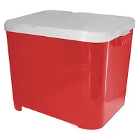 Porta Ração Vermelho para 15 kgs - Furacão Pet