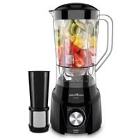 Liquidificador Britânia BLQ970P Turbo, 4 Velocidades, 900W, 110V, 2,6L, Preto - 33101232