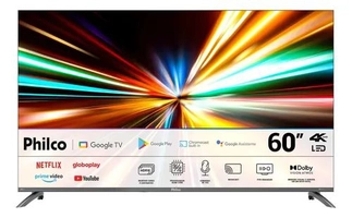 Smart TV 60" Philco LED com Google TV e Dolby Atmos