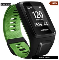 Monitor Cardíaco com GPS Tomtom Runner 3 - R$