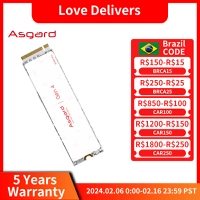 |Asgard M2 SSD GEN4 M.2 2280 Pcle 4.0 X4 NVMe, 1TB, 2TB Disco Rígido Interno| 