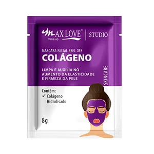 Mascara Colageno Sache 8G Max Love