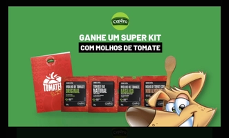 Faça sua inscrição e ganhe um Super Kit de Molhos de Tomates