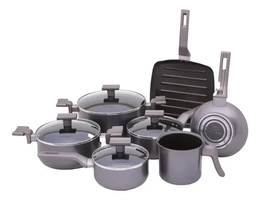 Conjunto De Panelas Sartin Graf 7 Peças Cerâmica Mimo Style