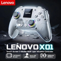 Gamepad Lenovo X01 sem fio c/ tela p/ PS4/Switch