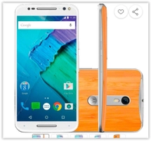 Smartphone Moto X Style 32 GB Dual Chip Branco com Bambu | R$ 151