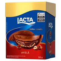 [REGIONAL] [LEVE 2, PAGUE 1]  Ovo de páscoa Tripla Camada Avelã 320g