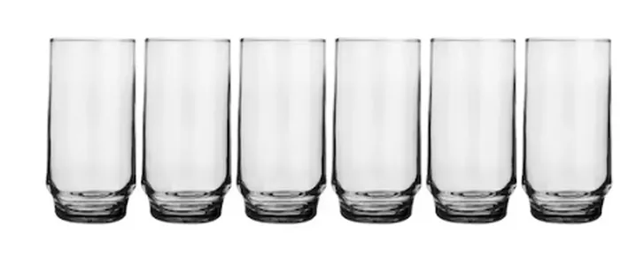 Conjunto de Copos Nadir Lights em Vidro 300 ml – 6 Peças
