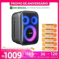 [Do Brasil] Caixa de Som Tronsmart Halo 200 120W com APP