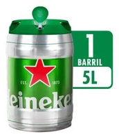 Barril Heineken 5 Litros - 2 unidades | R$127