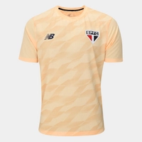 【Tam.: P M G GG EGG】Camisa São Paulo 24/25 s/n° Treino New Balance Masculina - Laranja