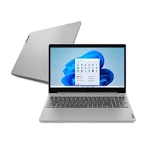 Notebook Lenovo IdeaPad 3i Core I3 10110U 15ALC 4GB 256GB SSD Tela 15,6 Windows 11 Prata