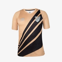 Camisa Umbro CAP 2024 Torcedor Dourado/Preto M