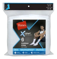 Kit C/ 6 Meias Hanes Cano Médio 5184