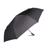 Guarda-Chuva Fazzoletti Épico Preto Maxi Golf Abre e Fecha Automático 906