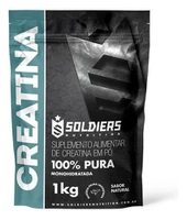 Creatina Monohidratada Pura 1Kg Sem Sabor