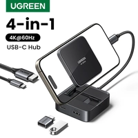 【 Cashback R$71】Hub USB C 4K 60Hz PD100W com Magsafe/Carregamento Magnético Ugreen