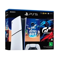 Console PlayStation 5 Slim Digital 1TB Sony + Jogo ASTRO BOT + Gran Turismo 7 - PS5