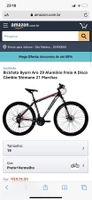 Bicicleta Byorn Aro 29 Alumínio Freio A Disco Câmbio Shimano 21 Marchas