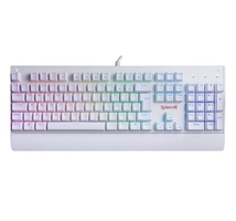 [AME 282,23] Teclado Redragon Kala Lunar Branco Switch blue | R$288