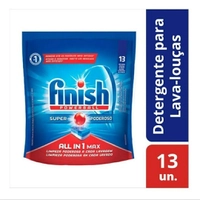 10 Lava-louças Detergente Finish Powerball All In One Max | R$69