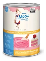 Lata De Recheio E Cobertura De Morango 2,6kg Moça