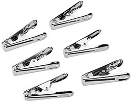 Prendedor De Embalagens Em Inox, Com 6 Unidades, Prata, Mimo Style | R$9