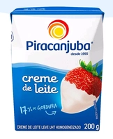 [app / leve 5 pague 4] Creme de Leite Integral Piracanjuba 200g