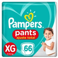 Fralda Pampers Pants Ajuste Total Giga Tamanho Xg 