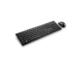Teclado e Mouse Sem Fio Multilaser Slim 2.4Ghz ABNT 2 Preto - TC212