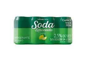2 Packs - Refrigerante Limonada em Lata 350ml - 12 Unidades