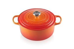 LE CREUSET Panela Redonda, 26 Cm - Signature, 2117726, Laranja