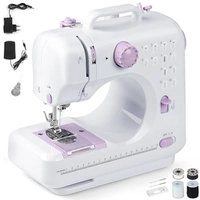 Máquina de Costura Portátil 12 Pontos com Pedal