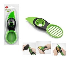 Cortador de Abacate Inox com Cabo Emborrachado