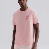 Camiseta Masculina Comfort Super Cotton Com Estampa - Rosa