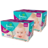 [Insinuante] Combo Fralda Pampers Premium Care M/G 144/136 unidades a partir de R$ 99