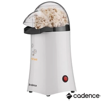 Pipoqueira Cadence com Compartimento para Manteiga e Colher Dosadora Branco - POP201 - CFPOP201BCO Por R$67,19