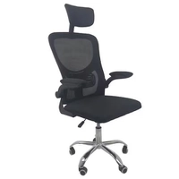 [Com Cashback Pelando R$ 219] Cadeira de Escritório Diretor com Apoio - Preto