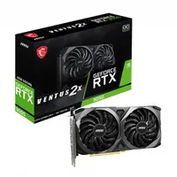 Placa de Vídeo MSI GeForce RTX 3050 VENTUS 2X OC, LHR, 8GB GDDR6, DLSS, Ray Tracing, 912-V397-419