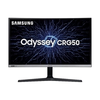 Monitor Gamer Curvo Samsung Odyssey CRG50 27" FullHD, LED, 240Hz, 4ms, G-Sync, LC27RG50FQLXZD, Preto
