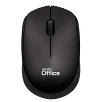 Mouse Dr. Office Sem Fio, 1200 DPI, USB 2.0, Black, MDR-0103-B