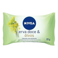 Sabonete Barra NIVEA Erva Doce 85g com Óleos Vegetais