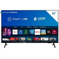 (AME R$ 1025,00) Smart TV Philips Tela 32 32PHG6825/78 HD sem bordas HDR Plus