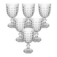 Jogo de Taças de Vidro Transparente Galaxy 340ml 6 peças - Casambiente